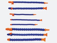 JYG-69 可調塑料冷卻管->>可調塑料冷卻管