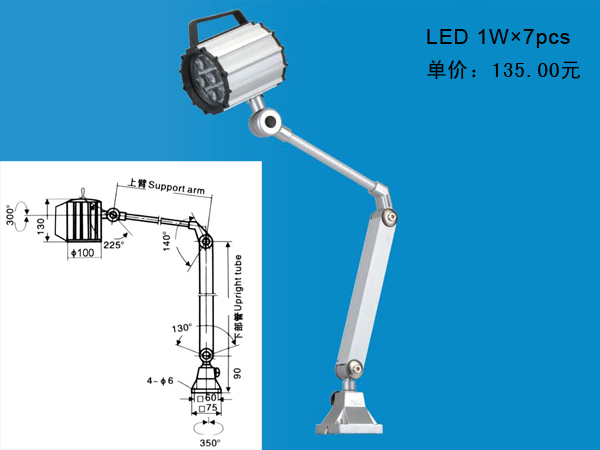 JC52F-1->>Machine tool working lamp